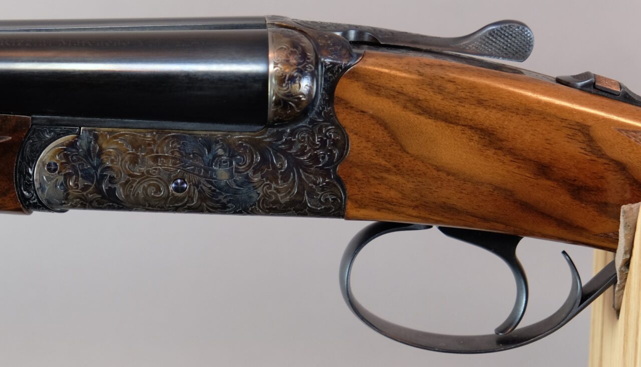 RIZZINI BR550 COLOR CASE ENGRAVED- 28 GAUGE-29″ SxS-RH STK – SER ...