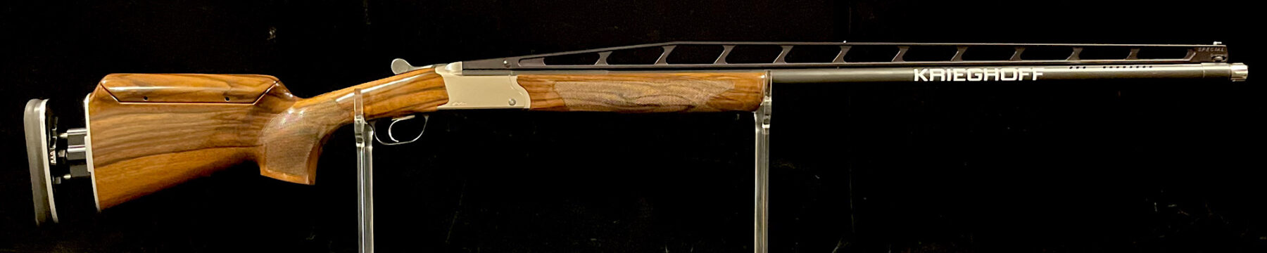 KRIEGHOFF KX6 SPECIAL (USED)-12GA-34" UNSINGLE-RH ADJ STK-SER # 112619